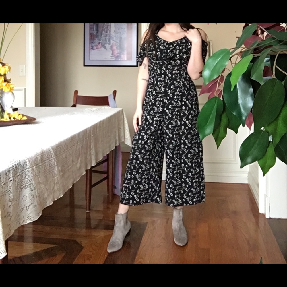 floral jumpsuit